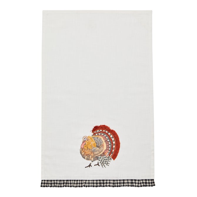 Turkey Applique Dish Towel image number 1