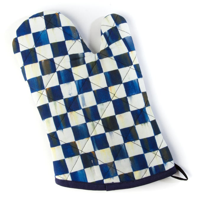 Royal Check Bistro Oven Mitt image number 3