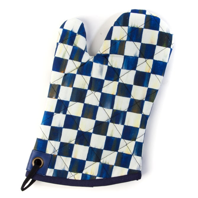 Royal Check Bistro Oven Mitt image number 0