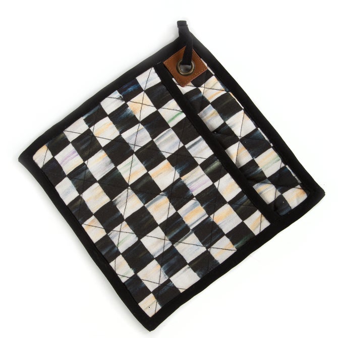 Courtly Check Bistro Potholder image number 0