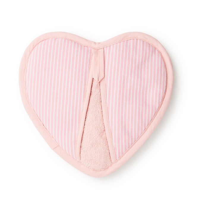 Rosy Check Heart Potholder image number 3
