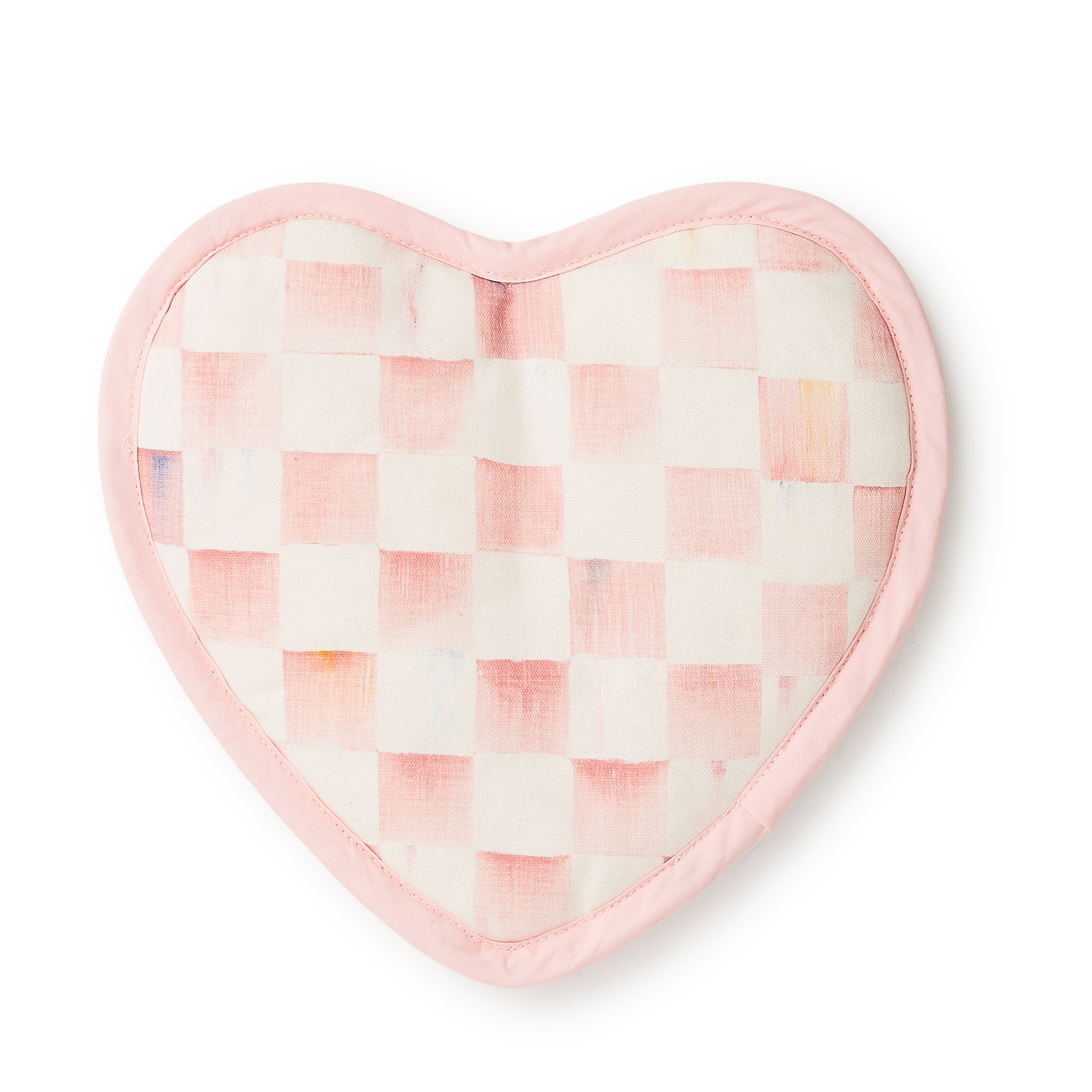 Rosy Check Heart Potholder - Thumbnail 3