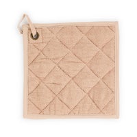 Mocha Check Potholder