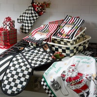 Jolly Santa Dish Towels - Set of 2