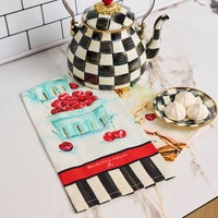 Cherry Bake Shop Printed Dish Towel