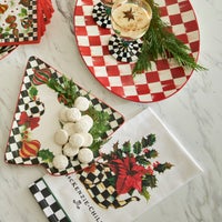 Poinsettia Tea Kettle Dish Towel