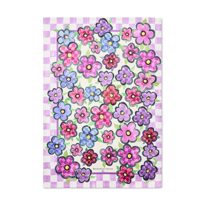 Posy Printed Dish Towel image number 0