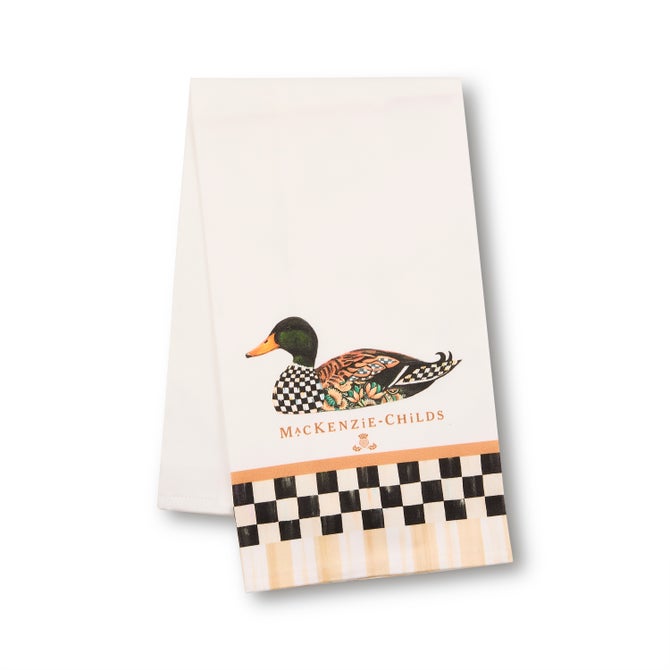 Mallard Printed Dish Towel image number 0