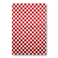 Cherry Check Printed Dish Towel