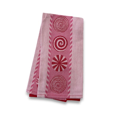 Peppermint Jacquard Dish Towel