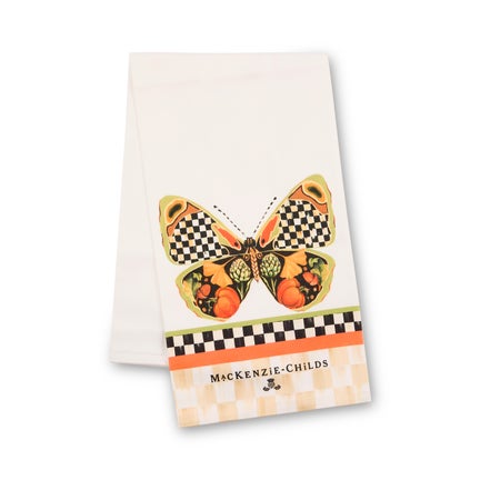 Harvest Moth Printed Dish Towel
