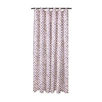 Violet Check Shower Curtain