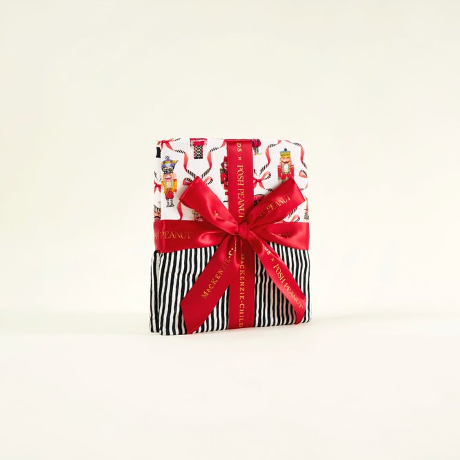 Posh Peanut Nutcrackers & Stripe Patoo Blanket image number 0