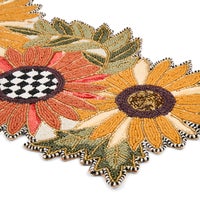 Sunflower Beaded Table Runner
