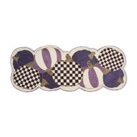 Violet Pumpkins Table Runner