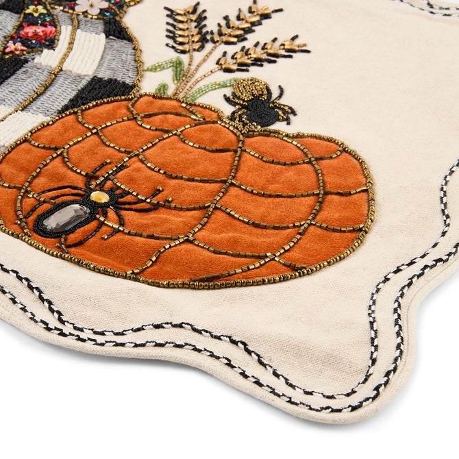 Pumpkin and Crow Table Runner image number 2