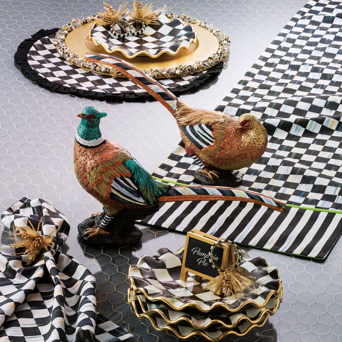 Courtly Check Round Placemat image number 4