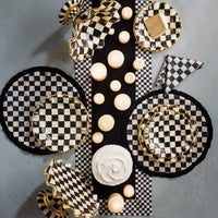 Courtly Check Round Placemat