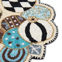 Natural Noel Jolly Ornaments Placemat