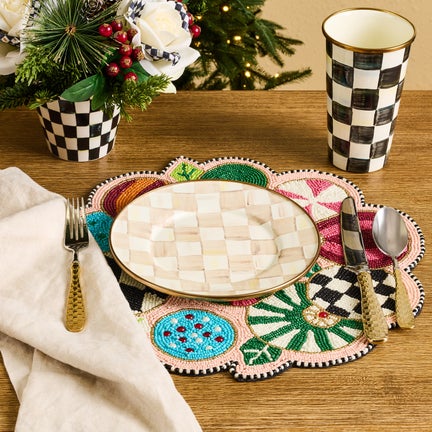 Confetti Jolly Ornaments Placemat