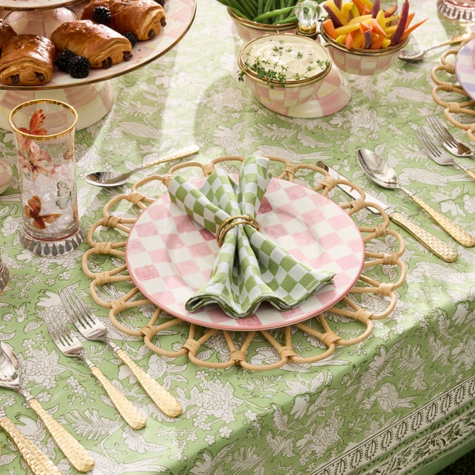 Green Check Napkin, Set of 4 image number 2