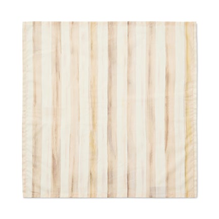 Mocha Stripe Printed Napkin