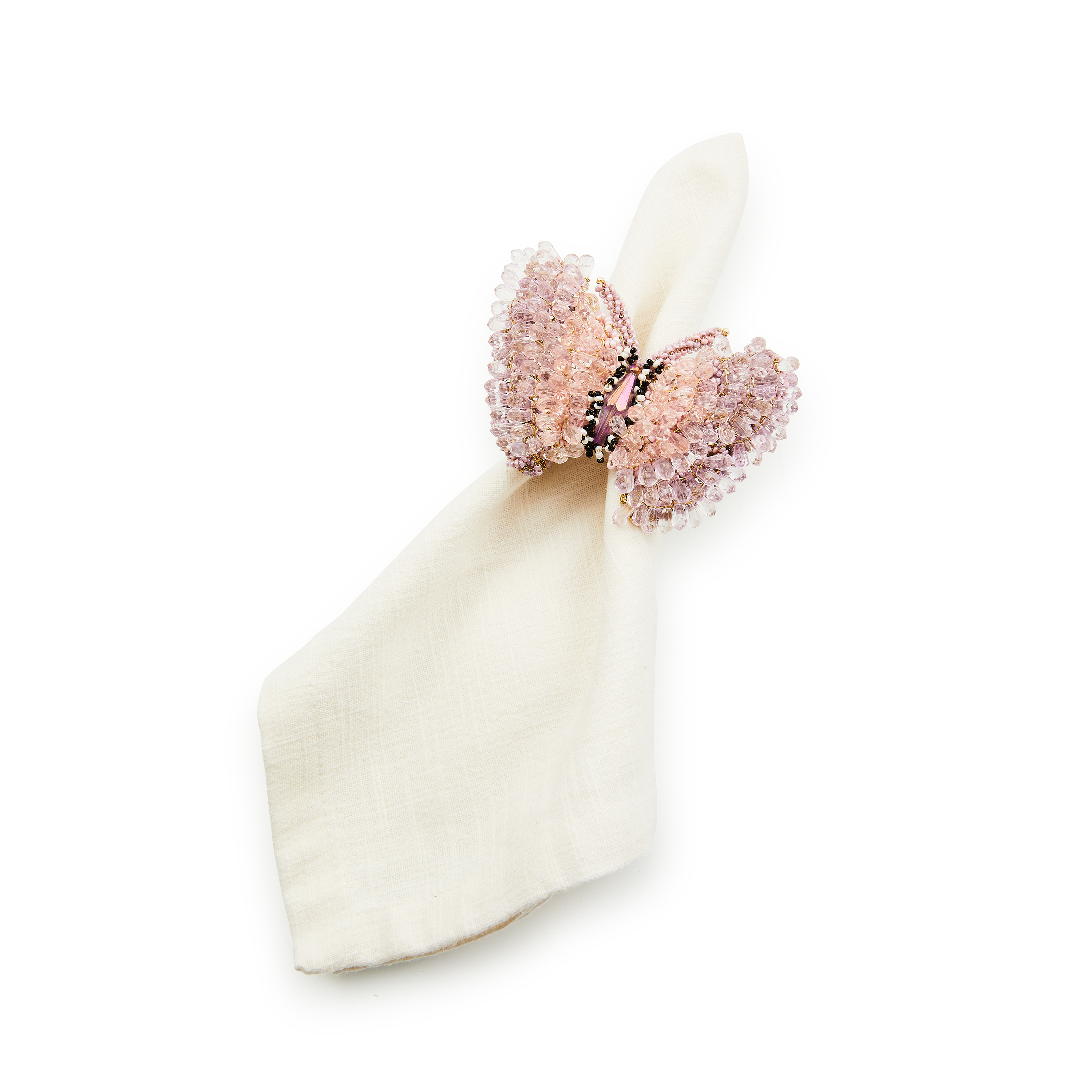 MacKenzie-Childs Butterfly Hill Napkin Rings - Thumbnail 2