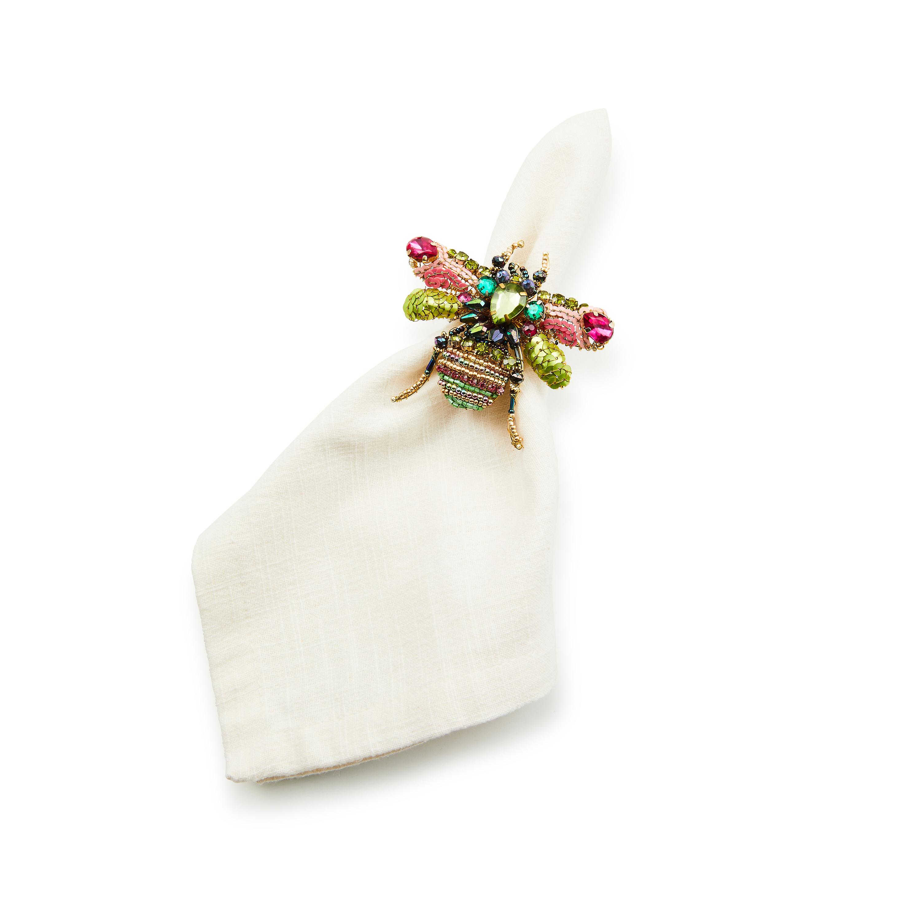 MacKenzie-Childs Beetle Napkin Rings