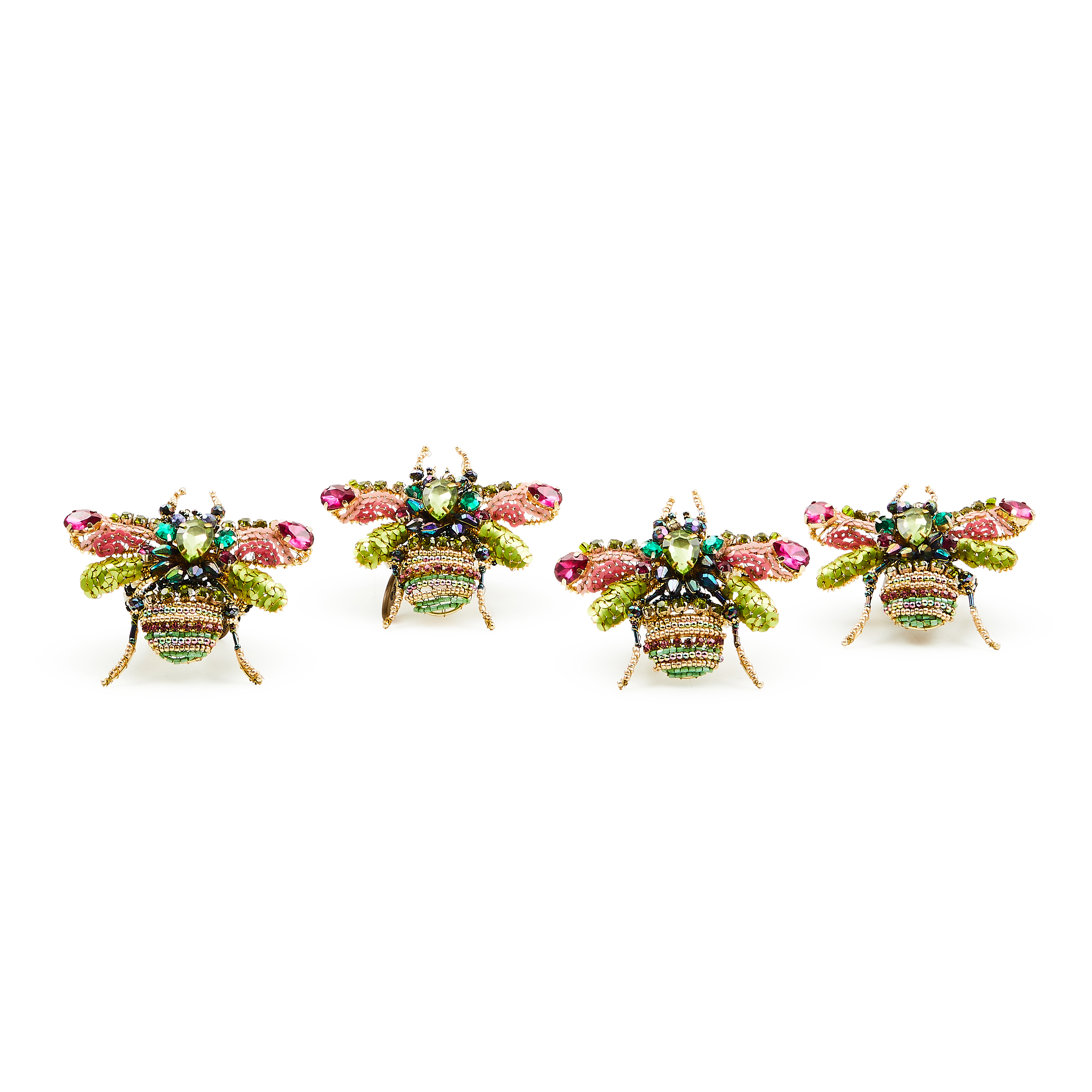 MacKenzie-Childs Beetle Napkin Rings - Thumbnail 2