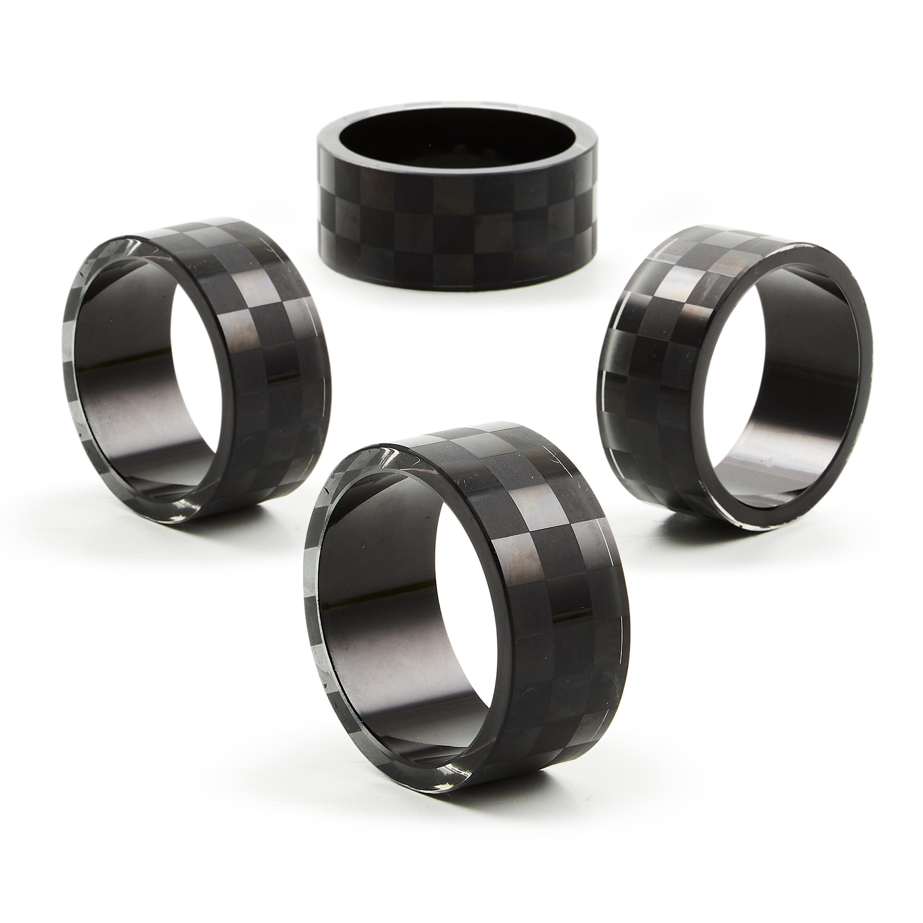 MacKenzie-Childs Check Napkin Rings