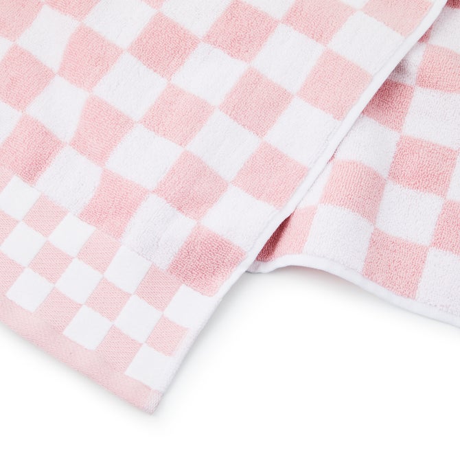Rosy Check Hand Towel image number 2