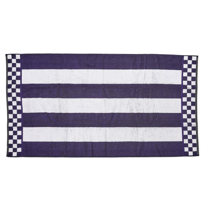 Violet Stripe Bath Towel image number 2