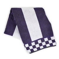 Violet Stripe Bath Towel