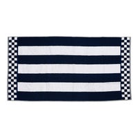 Indigo Stripe Bath Towel