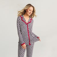Posh Peanut Courtly Check Women's Pajama Set