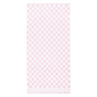 Rosy Check Bath Towel