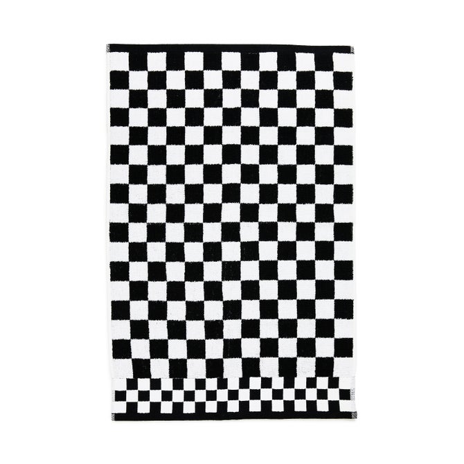 Black Check Hand Towel image number 2