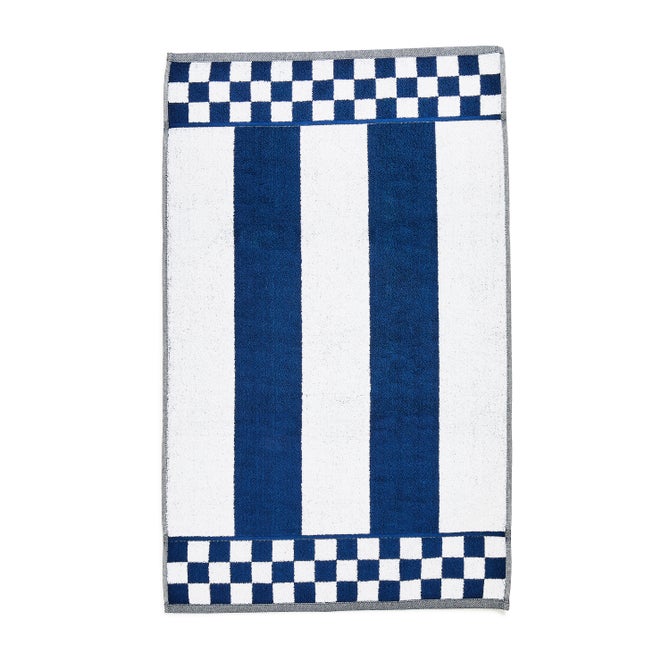 Indigo Stripe Hand Towel image number 1