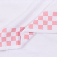 Bath Sheet with Rose Check Border