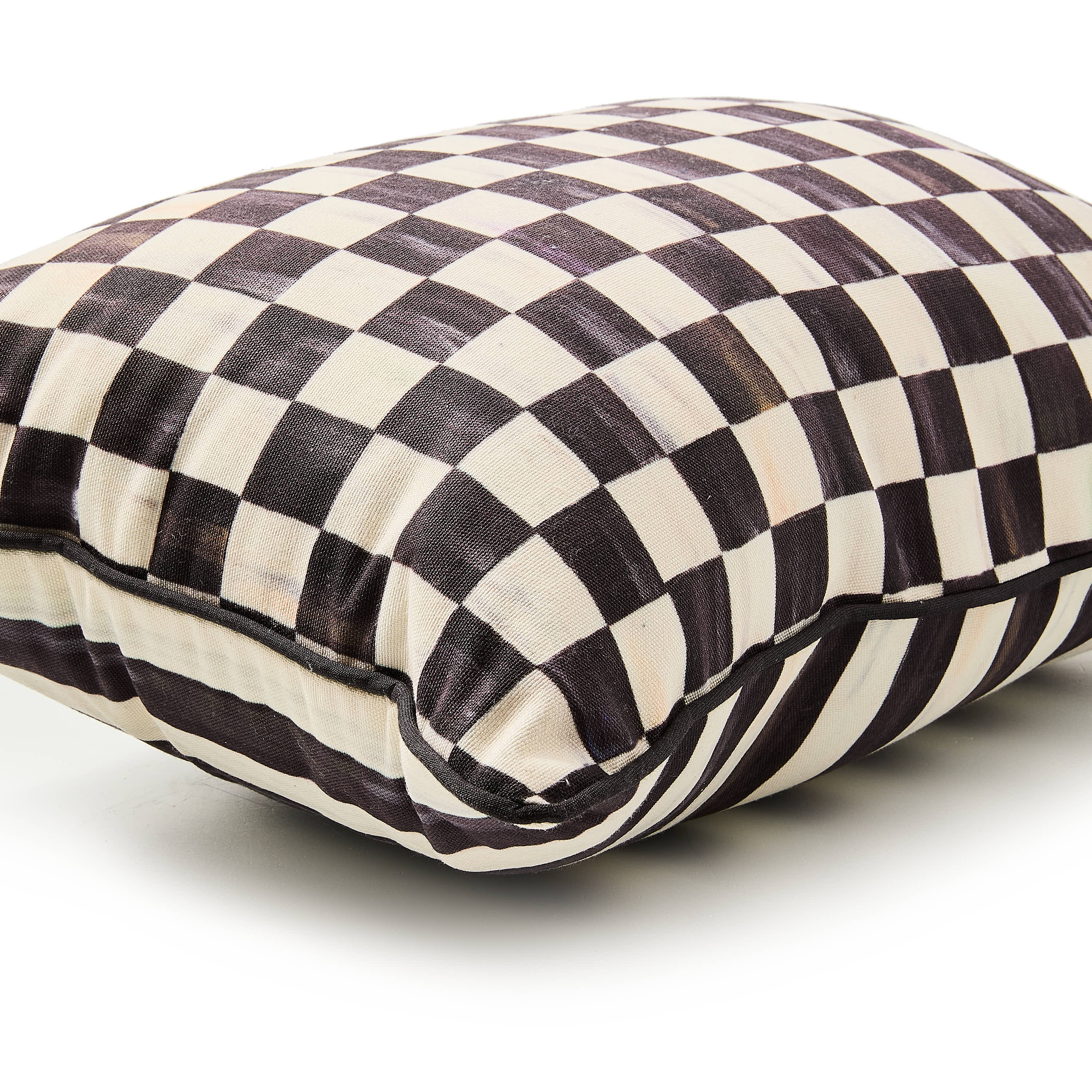 MacKenzie-Childs Courtly Check Lumbar Pillow