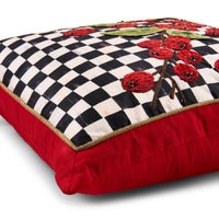 Courtly Check Holly Throw Pillow