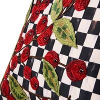 Courtly Check Holly Throw Pillow