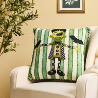 Frankenstein Throw Pillow