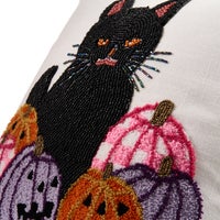 Hocus Pocus Cat Throw Pillow