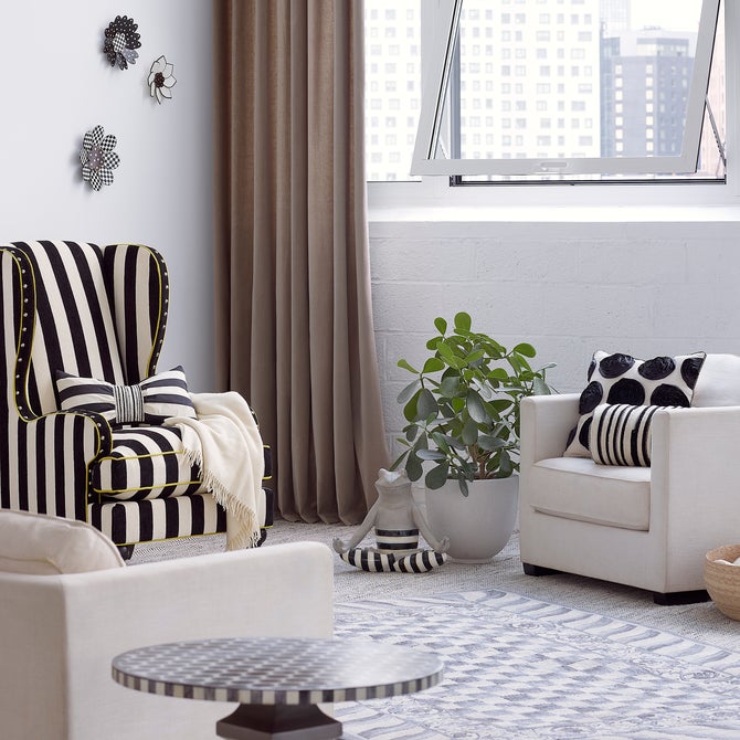 Marquee Bow Throw Pillow image number 5