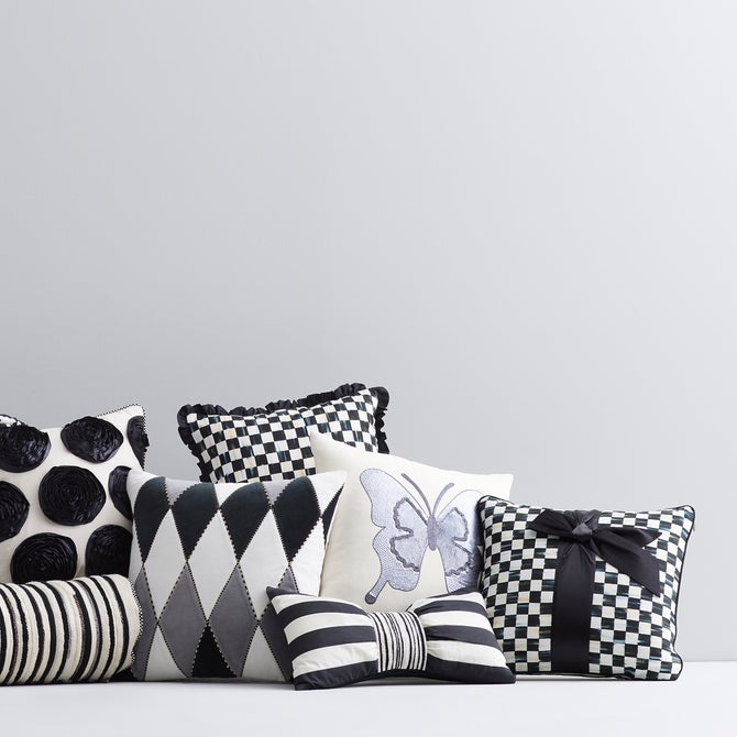 Marquee Bow Throw Pillow image number 4