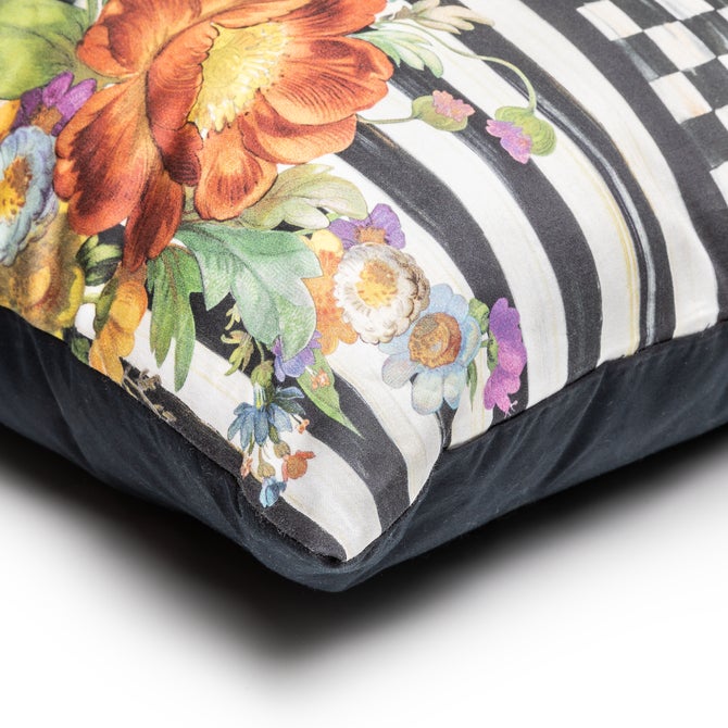 Courtly Flower Market Lumbar Pillow image number 4