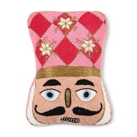 Nutcracker Shaped Throw Pillow