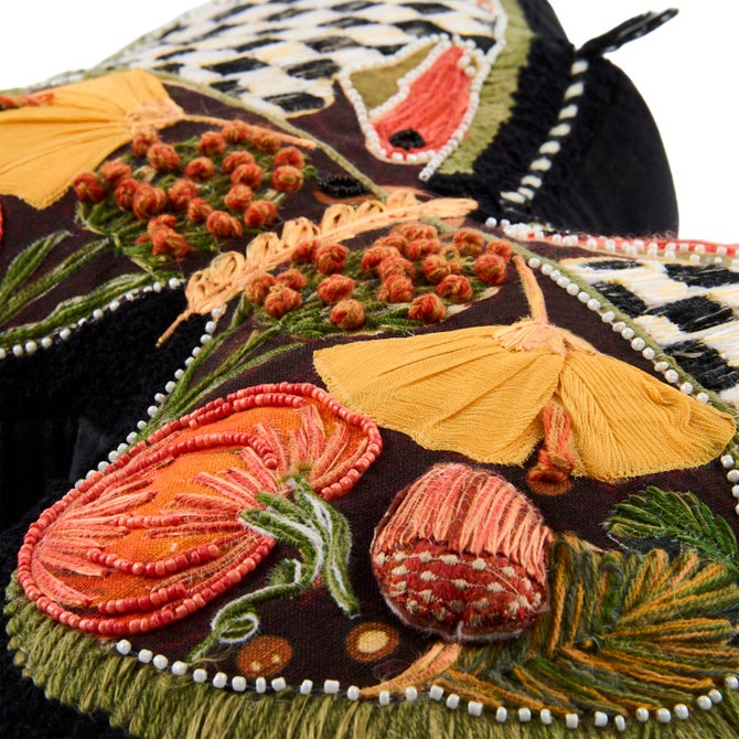 Harvest Moth Shaped Pillow image number 3