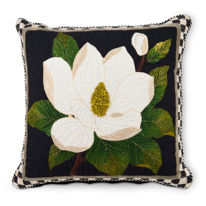 Magnolia Throw Pillow image number 0